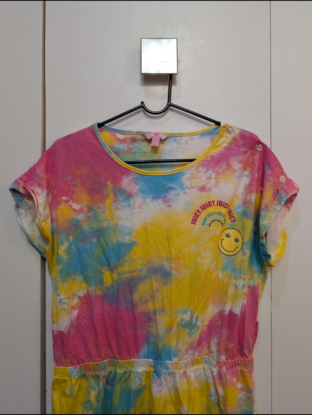 Juicy Couture Tie-Dye Romper With Fun Graphics - Picture 3 of 16